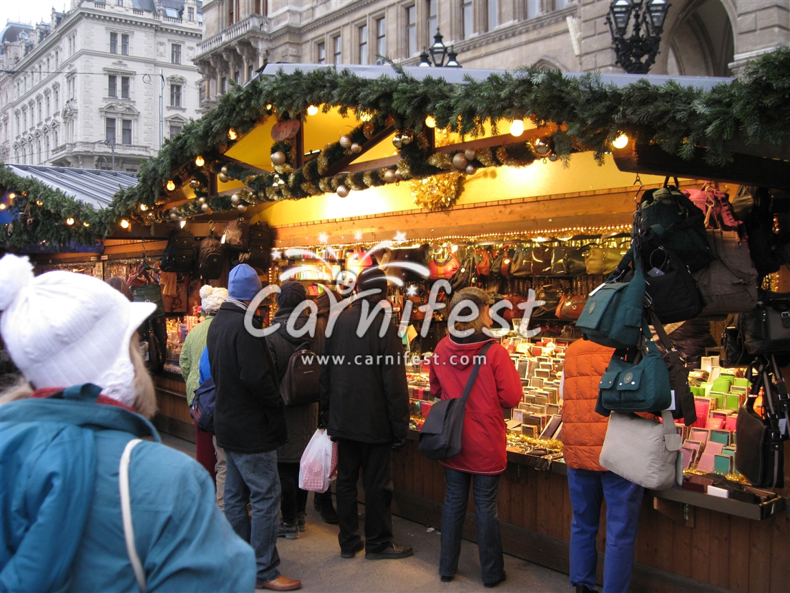 Christmas Market in Vienna - CarniFest Online Photo © All Rights Reserved