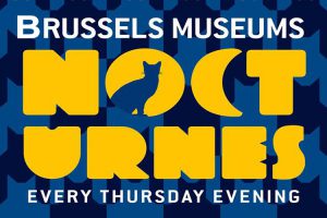 Brussels Museums Nocturnes Logo - Photo by: www.brusselsmuseumsnocturnes.be