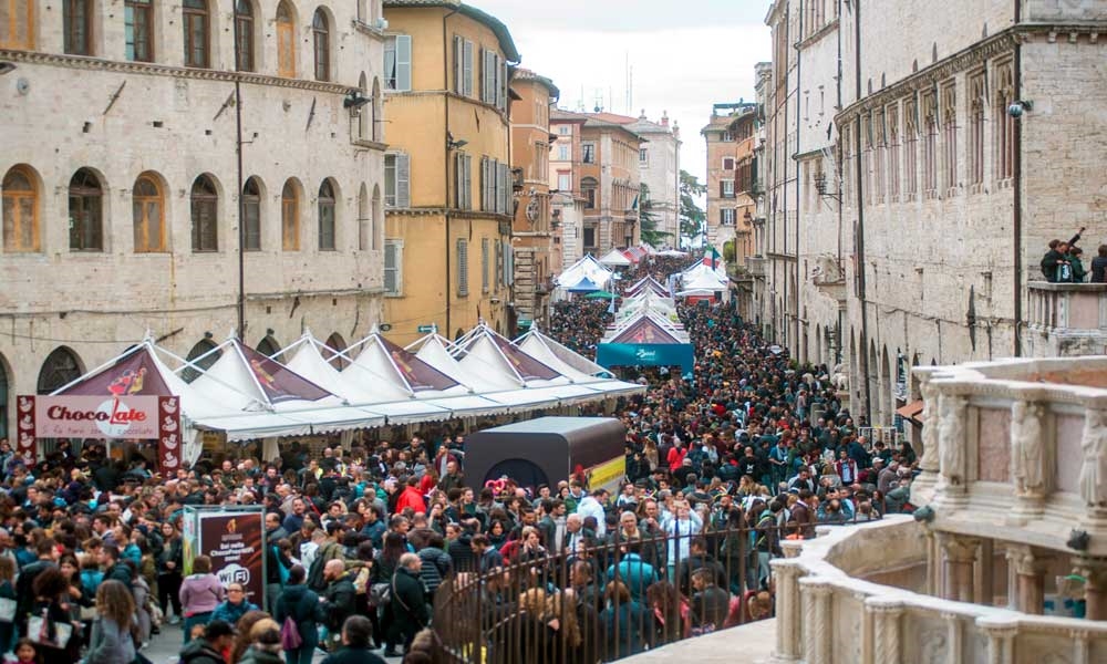 Perugia Italy - Euro Chocolate  - Photo: www.eurochocolate.com