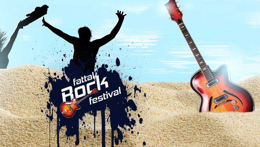 The Fattal Rock Festival in Eilat - Poster