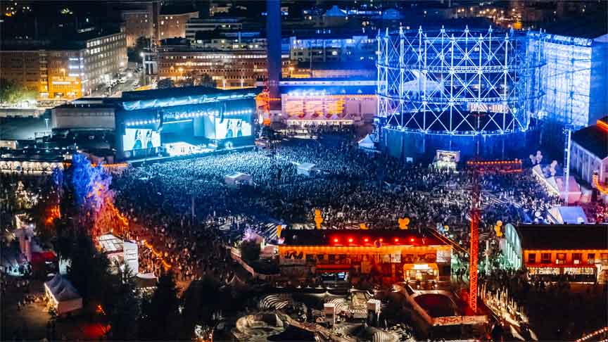 Flow Festival / Photo: KopterCam Petri Anttila