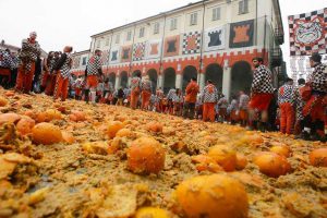 Historical Carneval of Ivrea - Photo by: www.storicocarnevaleivrea.it