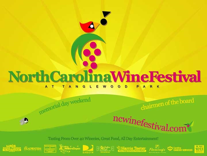 North Carolina Wine Festival - (2010 Poster) - Photo by: www.ncwinefestival.com