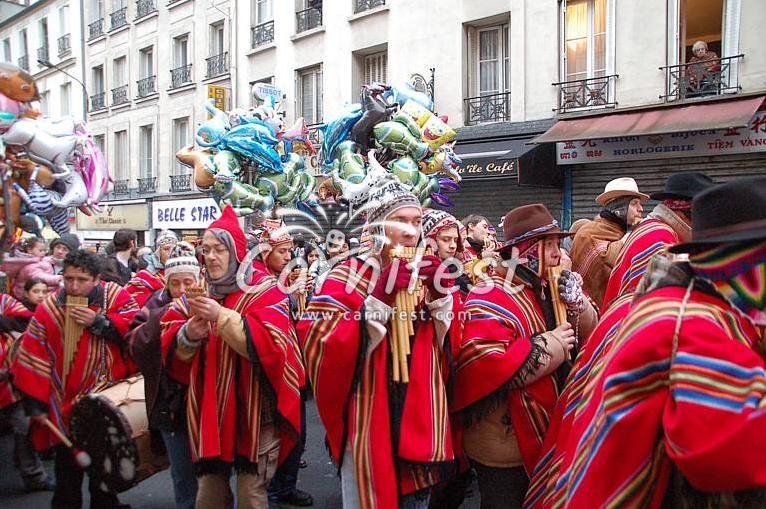 Paris Fat Cow Carnival Parade (Promenade du Boeuf Gras) - Photo Courtesy of:  www.carnaval-paris.org
