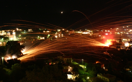 Rocket War in Chios Island - Photo by: www.visitgreece.gr