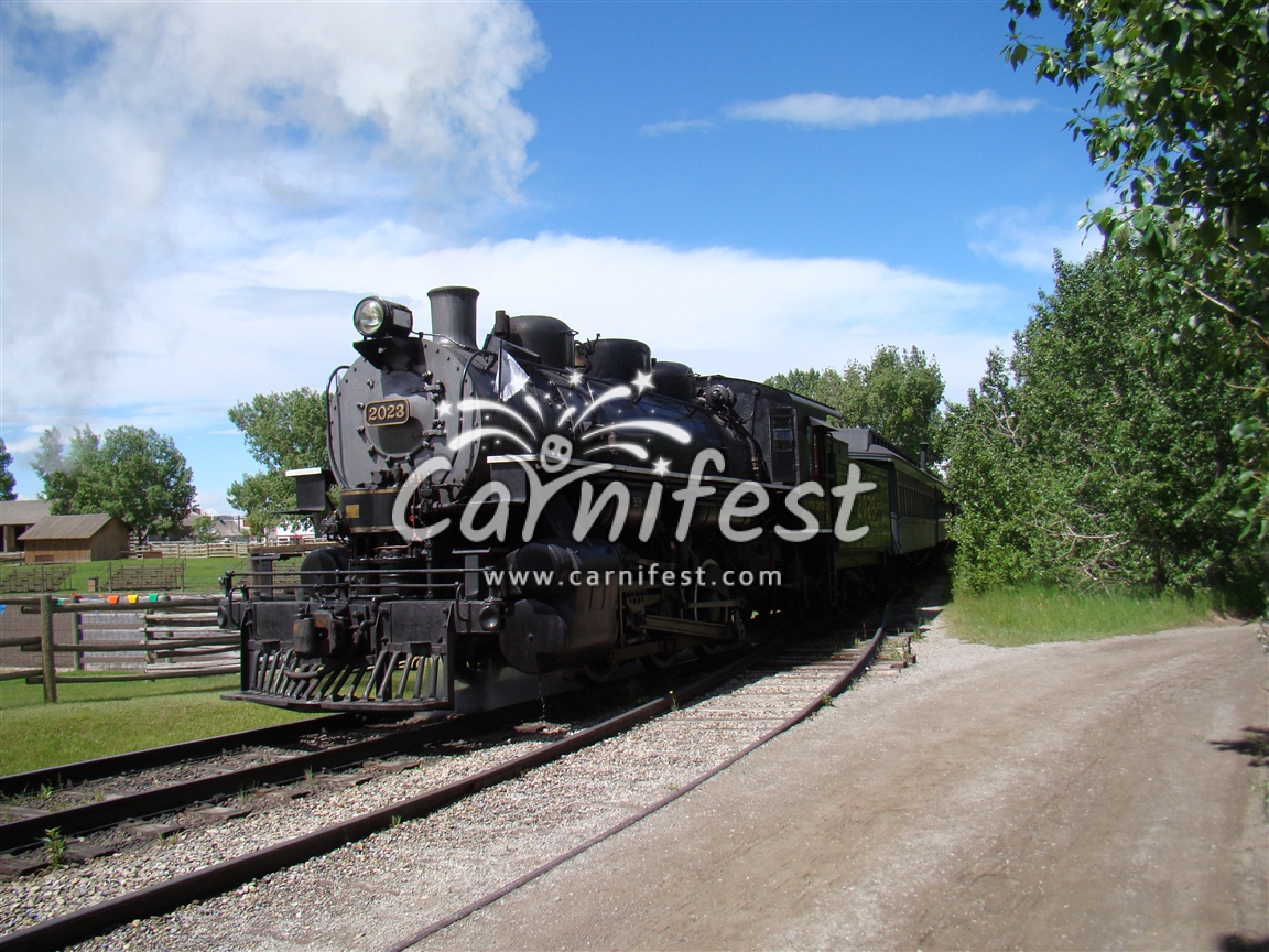 Steam Locomotive - CarniFest Online Photo © All Rights Reserved