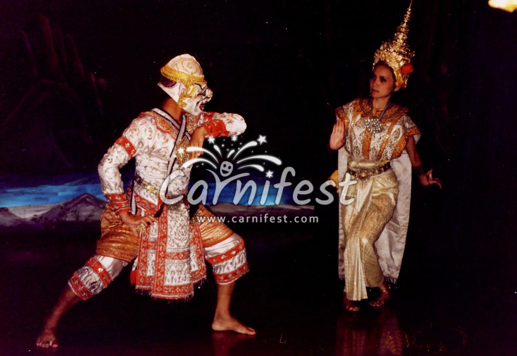 Traditonal Thai dance show - CarniFest Online Photo © All Rights Reserved