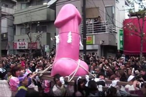 Japan's Penis Festival in Kawasaki - (Kanamara Matsuri)